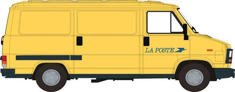 1982 Peugeot J5 Cargo Van - Assembled -- French Post (yellow, black, French Lettering)