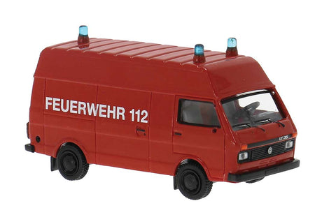 Volkswagen LT 45 Cargo Van - Assembled -- Fire Department (red, white, German Lettering)