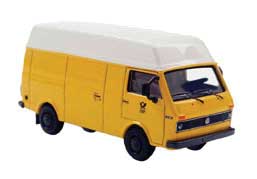 Volkswagen LT 45 Cargo Van - Assembled -- German Post (yellow, white, black, German Lettering)
