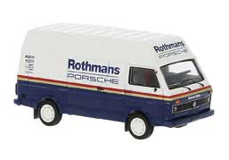 Volkswagen LT 45 Cargo Van - Assembled -- Rothmans-Porsche (blue, white, red, German Lettering)
