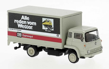 1971 Bedford TK Low-Side Truck - Assembled -- German Federal Railroad DB (Express, white, red, German Lettering)