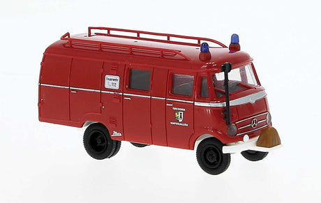 1956-1968 Mercedes-Benz LF 319 LF 8 Van - Assembled -- Kempten, Germany, Fire Department (red, white, German Lettering)