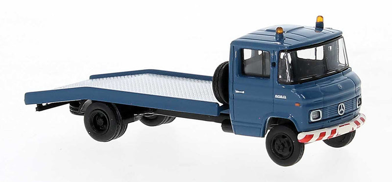 1969 Mercedes-Benz L608 Flatbed Tow Truck - Assembled -- Blue