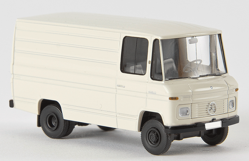 1980s Mercedes-Benz L 406 D Delivery Van - Assembled -- White