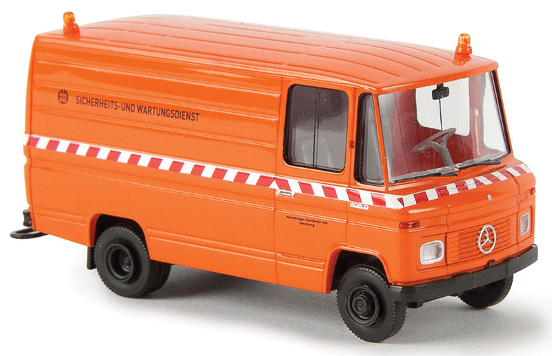 1980s Mercedes-Benz L 406 D Delivery Van - Assembled -- HHA Wartungsdienst