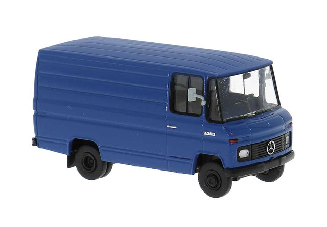 1980s Mercedes-Benz L 406 D Cargo Van - Assembled -- Blue