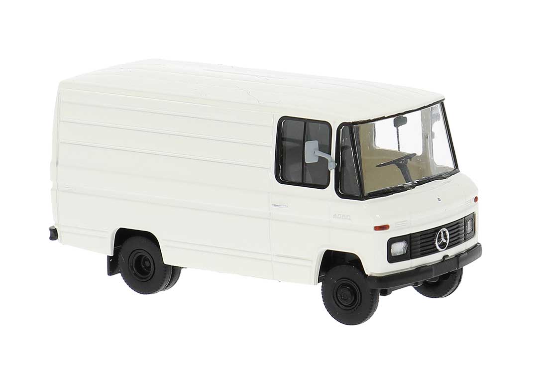 1980s Mercedes-Benz L 406 D Cargo Van - Assembled -- White
