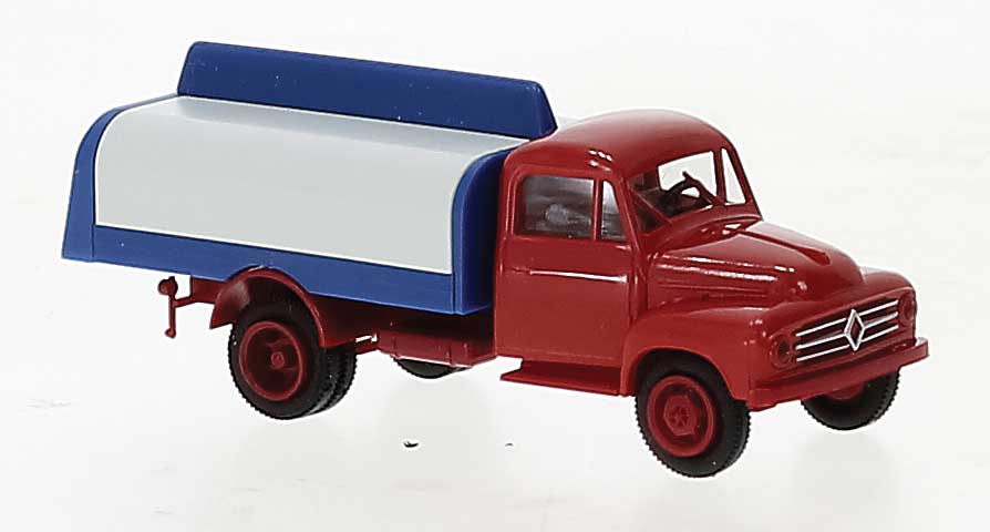 Borgward B 1500 Beverage/Beer Delivery Truck - Assembled -- Economy (red, white, blue)