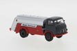 1959-1961 Borgward B 655 Tank Truck - Assembled -- Mobil (gray, red, silver, German Lettering)