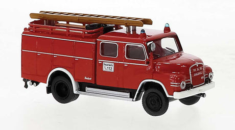 1960 MAN 450 HA TLF 16 Fire Truck - Assembled -- Red, White