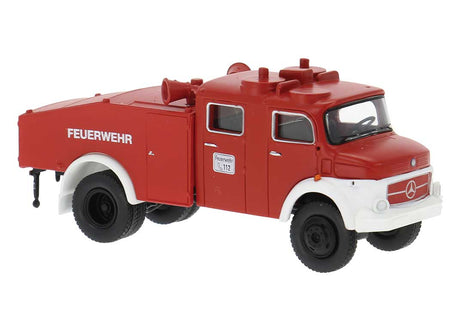 1966 Mercedes-Benz LA 1113 Wasserwerfer 4000L (Water Cannon) - Assembled -- Fire Department (red, white, German Lettering)