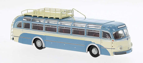 1950-1952 Mercedes-Benz O6600H Intercity Bus - Assembled -- Blue, Beige