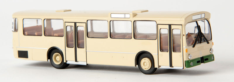 1970s Mercedes-Benz O 305 Intercity Bus - Assembled -- Wuppertal, Germany (ivory, green, Unlettered)