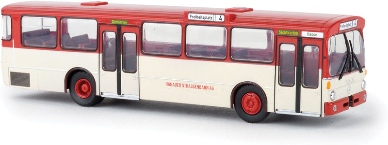 1967-1970s Mercedes-Benz O 305 City Bus - Assembled -- Hanau, Germany (red, white, German Lettering)