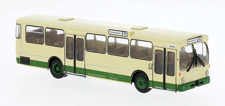 1969-1970s Mercedes-Benz O 305 City Bus - Assembled -- Bonn, Farbgebung, Germany (Classic Scheme, beige, green, German Lettering)