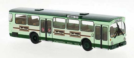 1969-1970s Mercedes-Benz O 305 City Bus - Assembled -- Bonn, Germany (yellow, green, white, red, Patrizier Ad, German Lettering)
