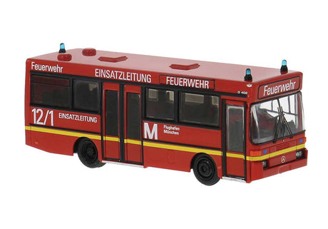 Mercedes-Benz O402 Bus - Assembled -- Munich, Germany, Airport Fire Department (red, yellow, white, German Letteri