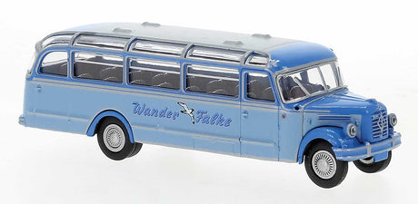 Borgward BO 4000 Bus - Assembled -- Wanderfalke (2-Tone blue, German Lettering)