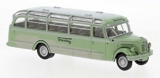 Borgward BO 4000 Bus - Assembled -- Touring (green, gray, German Lettering)