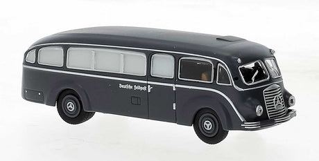 1936 LO3500 Mercedes-Benz Stromlinie Bus - Assembled -- Feldpost (gray, German Lettering)