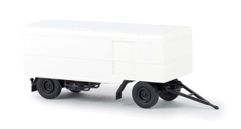 2-Axle Box Trailer - Assembled -- White