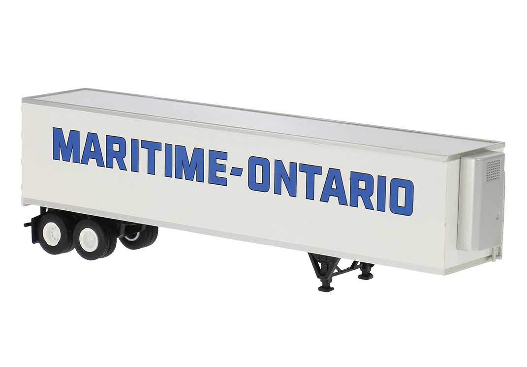 2024 Refrigerated Trailer - Assembled -- Maritime-Ontario (white, blue)