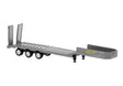2023-2024 Drop-Deck Trailer - Assembled -- Friderici (gray, yellow, German Lettering)