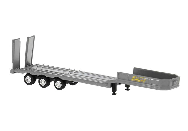 2023-2024 Drop-Deck Trailer - Assembled -- Friderici (gray, yellow, German Lettering)