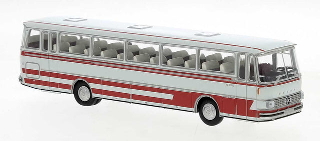 1970 Setra S 150 H Reisebus Tour Bus - Assembled -- Light Gray, Red