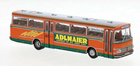1975 Setra S 140 ES Bus - Assembled -- RVO Rosenheim, Germany (orange, green, yellow, Adlmaier Ad, German Lettering