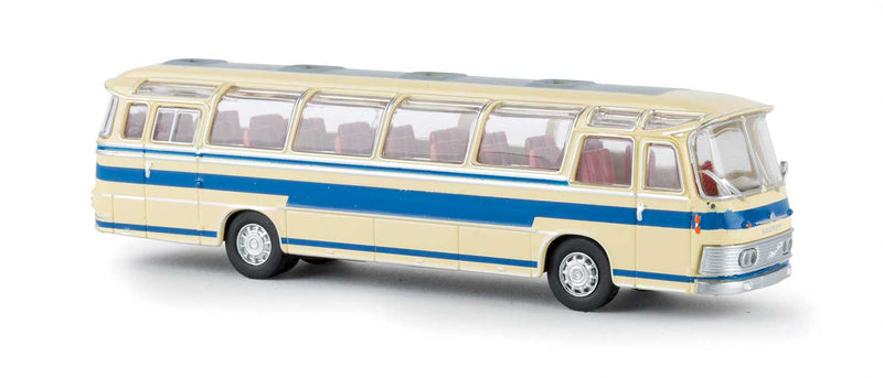 1970 Neoplan NS 12 Bus - Assembled -- Ivory, Blue