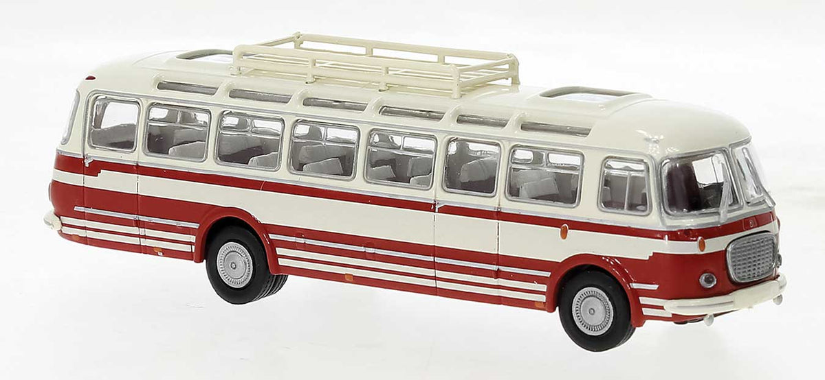 1958-1972 Skoda 706 RTO LUX Bus - Assembled -- Ivory, Blue