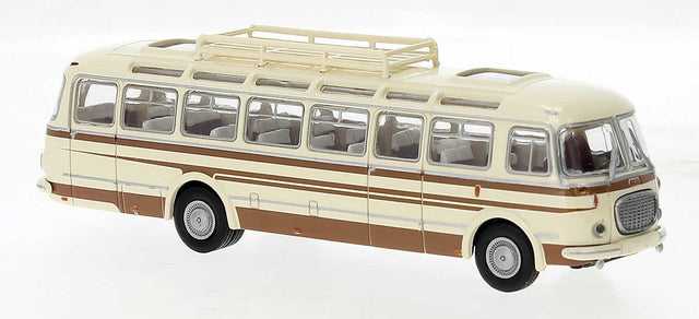 1958-1972 Skoda 706 RTO LUX Bus - Assembled -- Beige, Brown