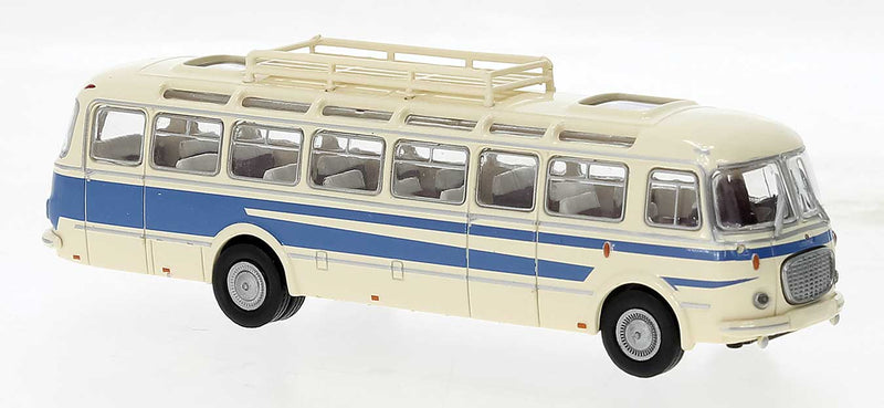 1958-1972 Skoda 706 RTO LUX Bus - Assembled -- Ivory, Red