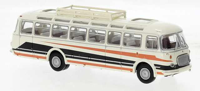 1958-1972 Skoda 706 RTO LUX Bus - Assembled -- Beige, Orange, Black