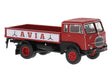 1962 Fiat 642 Low-Side Delivery Truck - Assembled -- Avia (red, white, German Lettering)