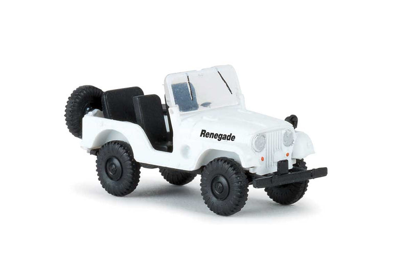 1950s-1980s Jeep Universal SUV - Assembled -- Renegade (white)