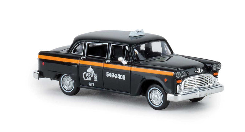 1950s-1982 Checker Taxi Cab - Assembled -- Washington, D.C.