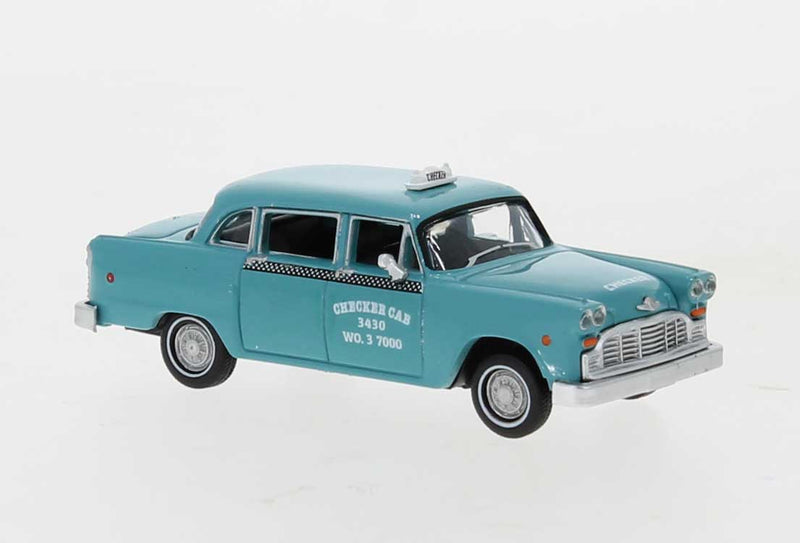 1950s-1982 Checker Sedan - Assembled -- Checker Cab Detroit, Michigan (1974, turquoise)