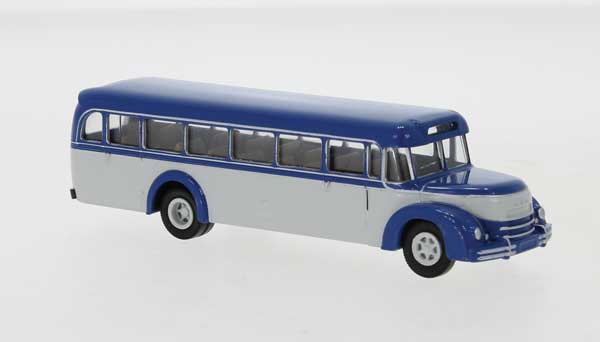 1952 MAN MKN Rundhauber/Round Hood Bus - Assembled -- Gray, Blue