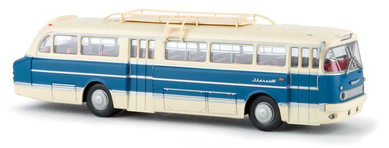 1956-1973 Ikarus 66 City Bus - Assembled -- Ivory, Blue