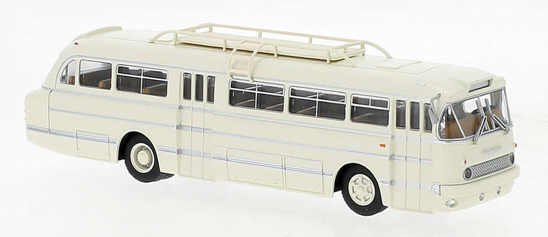 1952-1973 Ikarus 66 Intercity Bus - Assembled -- White