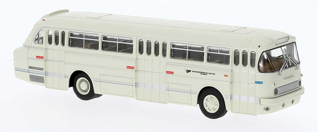 1965 Ikarus 66 3-Door City Bus - Assembled -- Annaberg, Germany (white, German Lettering)
