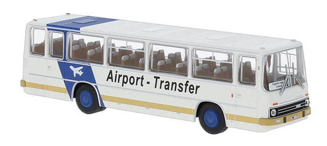 Ikarus 255.71 Bus - Assembled -- Tegel Airport Transfer (white, blue, beige, German Lettering)