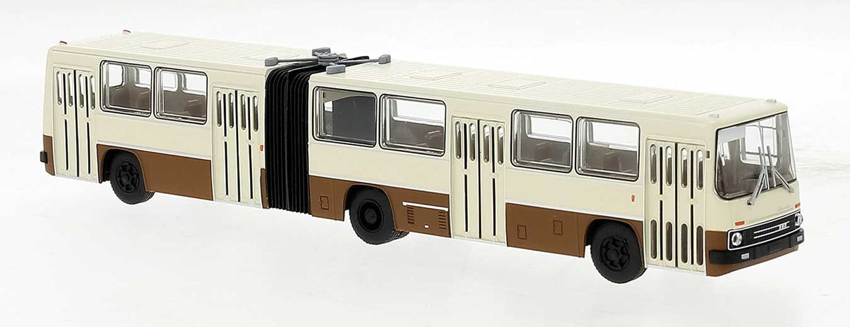 1985 Ikarus 280.02 Articulated Bus - Assembled -- Ivory, Brown