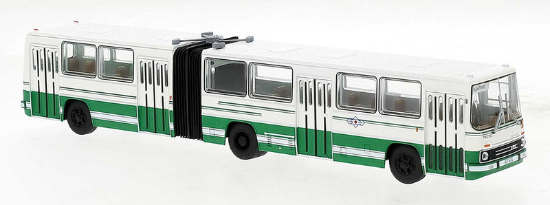 1985 Ikarus 280.02 Articulated Bus - Assembled -- Ostseetrans (white, green, German Lettering)