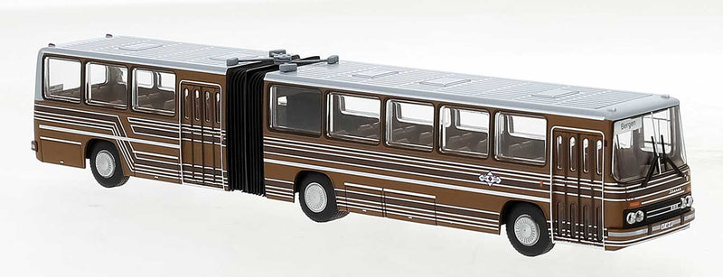 1985 Ikarus 280.03 Articulated Bus - Assembled -- Ostseetrans (khaki, brown, white, German Lettering)