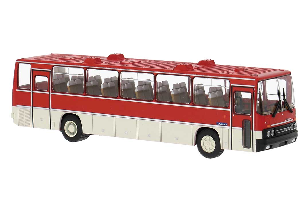 1973 Ikarus 260 Bus - Assembled -- Red, White