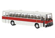 1973 Ikarus 260 Bus - Assembled -- BVB Berlin (white, red, German Lettering)
