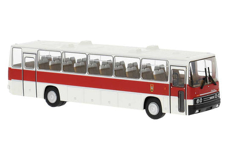 1973 Ikarus 260 Bus - Assembled -- BVB Berlin (white, red, German Lettering)